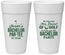 Personalized Bachelor Party 24 oz Foam Cups - Golf | 40052
