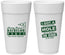 Personalized Bachelor Party 24 oz Foam Cups - Golf | 40055