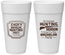 Personalized Bachelor Party 24 oz Foam Cups - Hunting Season | 40063
