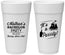Personalized Bachelor Party 24 oz Foam Cups - Boat | 40076