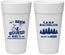 Personalized Bachelor Party 24 oz Foam Cups - Fishing | 40080