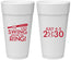 Personalized Bachelor Party 24 oz Foam Cups - Baseball | 40087