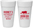 Personalized Bachelor Party 24 oz Foam Cups - Bbq | 40088