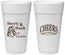 Personalized Wedding 24 oz Foam Cups - Cheers Cowboy | 411
