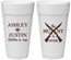 Personalized Wedding 24 oz Foam Cups - The Hunt Is Over | 412
