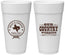 Personalized Wedding 24 oz Foam Cups - Country Texas | 424