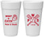 Personalized Wedding 24 oz Foam Cups - Baseball | 443