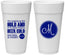 Personalized Wedding 24 oz Foam Cups - Monogrammed | 450