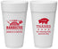 Personalized Wedding 24 oz Foam Cups - I Do Barbecue Bbq | 470