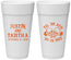 Personalized Wedding 24 oz Foam Cups - Til Death Do Us Part | 485