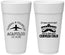 Personalized Wedding 24 oz Foam Cups - Destination | 496