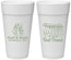 Personalized Wedding 24 oz Foam Cups - Best Friend | 499