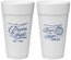 Personalized Prom 24 oz Foam Cups - Dance The Night Away | 50001