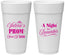 Personalized Prom 24 oz Foam Cups - Send Off | 50006