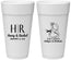 Personalized Wedding 24 oz Foam Cups - Antigua And Barbuda | 502