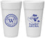 Personalized Wedding 24 oz Foam Cups - Aruba | 505