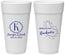 Personalized Wedding 24 oz Foam Cups - Barbados | 508