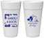Personalized Wedding 24 oz Foam Cups - Belize | 511