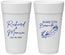 Personalized Wedding 24 oz Foam Cups - Bermuda | 512