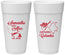 Personalized Wedding 24 oz Foam Cups - Colombia | 517
