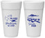 Personalized Wedding 24 oz Foam Cups - Fiji | 525