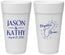 Personalized Wedding 24 oz Foam Cups - Guam | 526