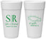 Personalized Wedding 24 oz Foam Cups - Jamaica | 530