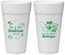 Personalized Wedding 24 oz Foam Cups - Martinique | 533