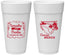 Personalized Wedding 24 oz Foam Cups - Mexico | 535