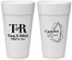 Personalized Wedding 24 oz Foam Cups - St Lucia | 540