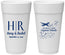 Personalized Wedding 24 oz Foam Cups - Cayman Island | 544