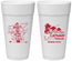 Personalized Wedding 24 oz Foam Cups - Cayman Island | 545