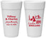 Personalized Wedding 24 oz Foam Cups - England | 549