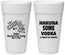 Personalized Bachelorette 24 oz Foam Cups - Mexico Fiesta | 60008