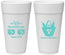 Personalized Bachelorette 24 oz Foam Cups - Beach | 60010