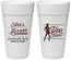 Personalized Bachelorette 24 oz Foam Cups - Last Rodeo | 60021