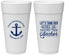 Personalized Bachelorette 24 oz Foam Cups - Tank Her Drop Anchor | 60026