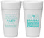 Personalized Bachelorette 24 oz Foam Cups - Rocking The River | 60033