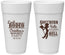 Personalized Bachelorette 24 oz Foam Cups - Raising Hell Last Rodeo | 60042