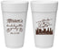 Personalized Bachelorette 24 oz Foam Cups - San Diego | 60067