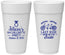 Personalized Bachelorette 24 oz Foam Cups - Last Ride Before Bride | 60073