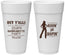 Personalized Bachelorette 24 oz Foam Cups - Ridin And Ropin | 60078
