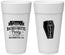 Personalized Bachelorette 24 oz Foam Cups - Rip Single Life | 60095