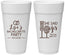 Personalized Bachelorette 24 oz Foam Cups - The Last Night Out | 60097