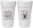 Personalized Bachelorette 24 oz Foam Cups - Deer Heels Boots | 60102