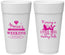 Personalized Bachelorette 24 oz Foam Cups - Raising A Little Hell | 60103