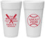 Personalized Bachelorette 24 oz Foam Cups - Final Swing Before Ring | 60109