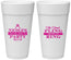 Personalized Bachelorette 24 oz Foam Cups - Final Fling Before The Ring | 60110