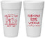 Personalized Bachelorette 24 oz Foam Cups - Lets Get Wasted | 60119