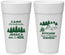 Personalized Bachelorette 24 oz Foam Cups - Camping | 60125